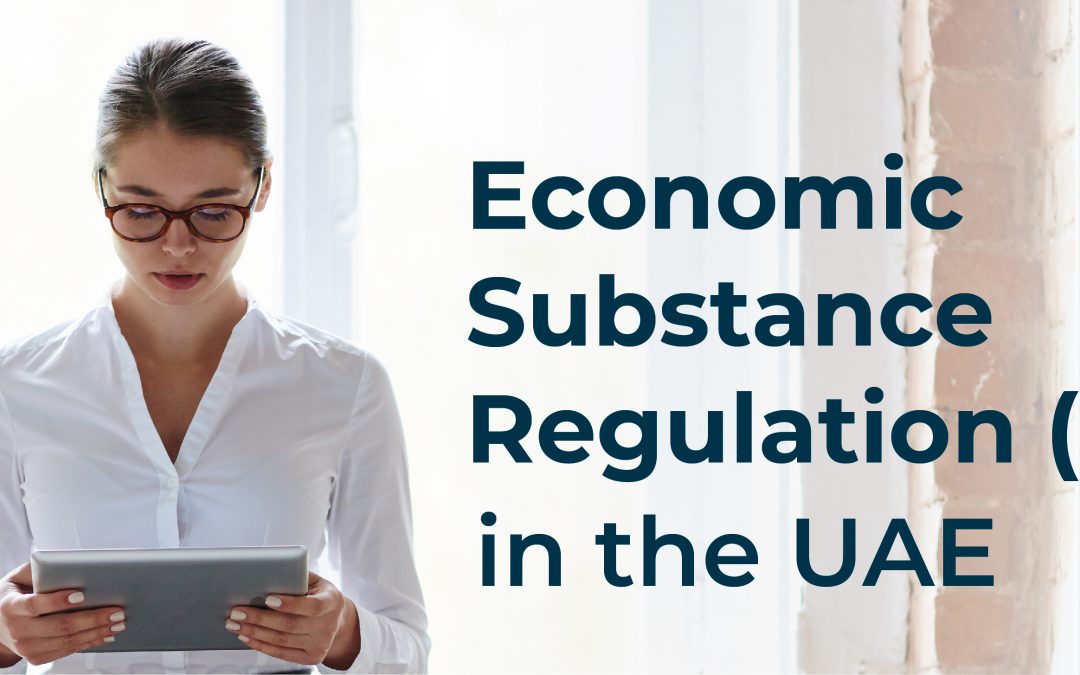 Economic Substance Regulation (ESR) in the UAE
